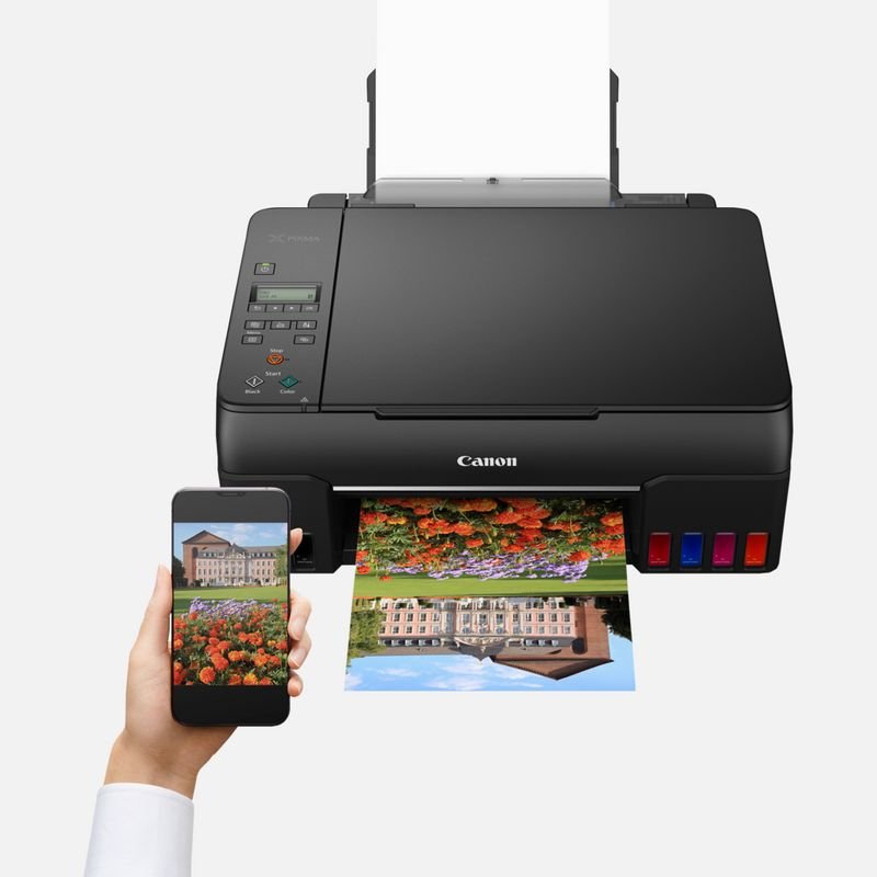 Impresora Canon Pixma G650 Inyeccion Color A4 -  3.9ppm -  4800ppp -  Usb -  Wifi -  Lcd