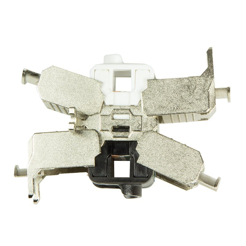 Logilink Empalme De Cable Stp Cat.6a 10ge, Protegido, Metal