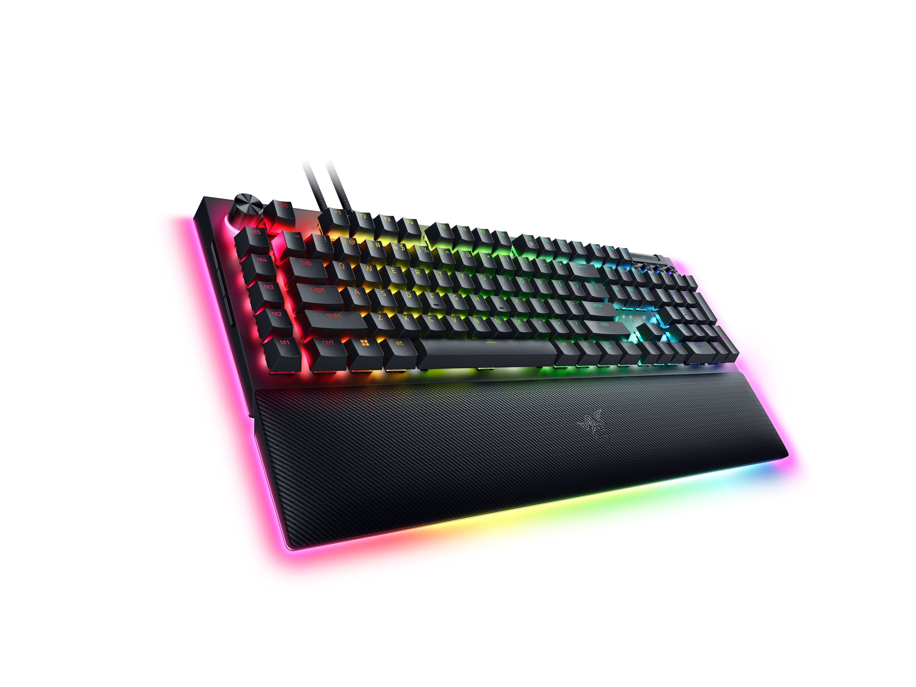Teclado Ingles Razer Blackwidow V4 Pro Usb Qwerty Internacional De Ee.Uu. Negro
