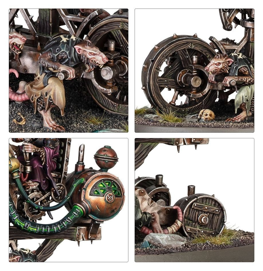 Warhammer Aos - Battleforce Noel 2025 Skaven : Malenue Skryre