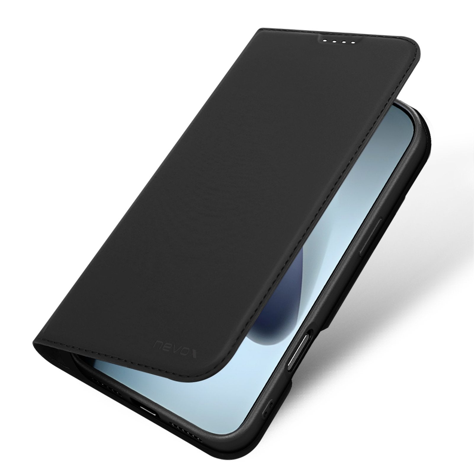 EAN 4250686415162 - nevox 2516 funda para teléfono móvil 16 cm (6.3") Folio Negro imagen 1
