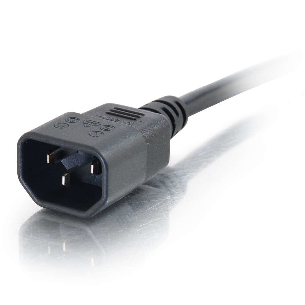 EAN 757120885023 - C2G 88502 cable de transmisión Negro C14 acoplador C13 acoplador imagen 4