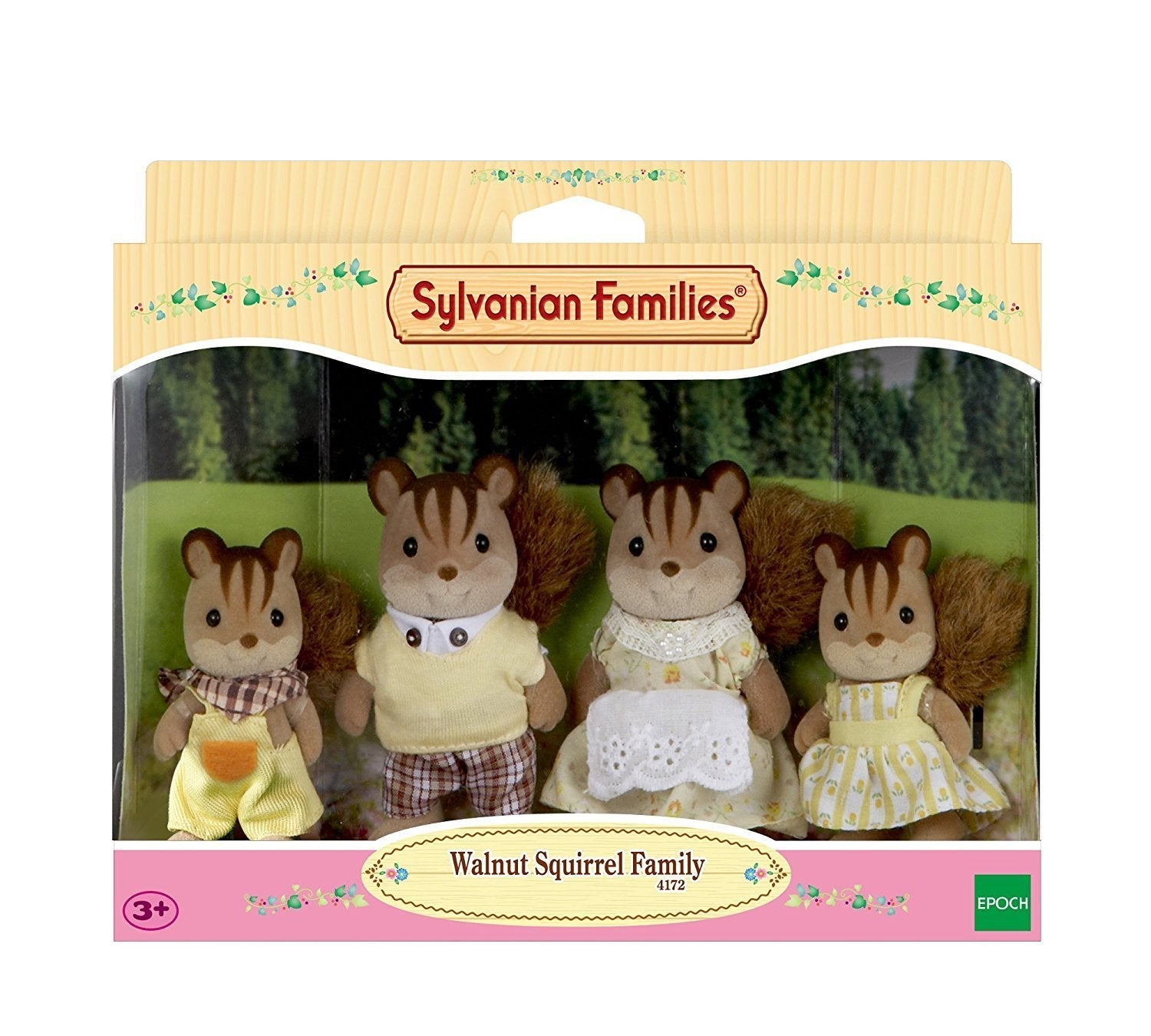 Epoch Sylvanian Families - Walnuss Eichhörnchen Familie L4172