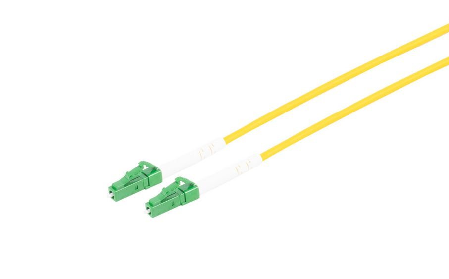 Fiber Patch Cable - Lc-Lc Os2  0,5m Simplex Apc