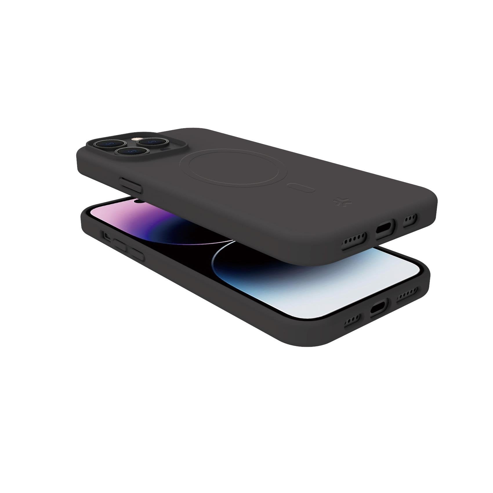 Celly Cromomag1053bk Funda Para Apple Iphone 15 Pro Max (6.7") Negro