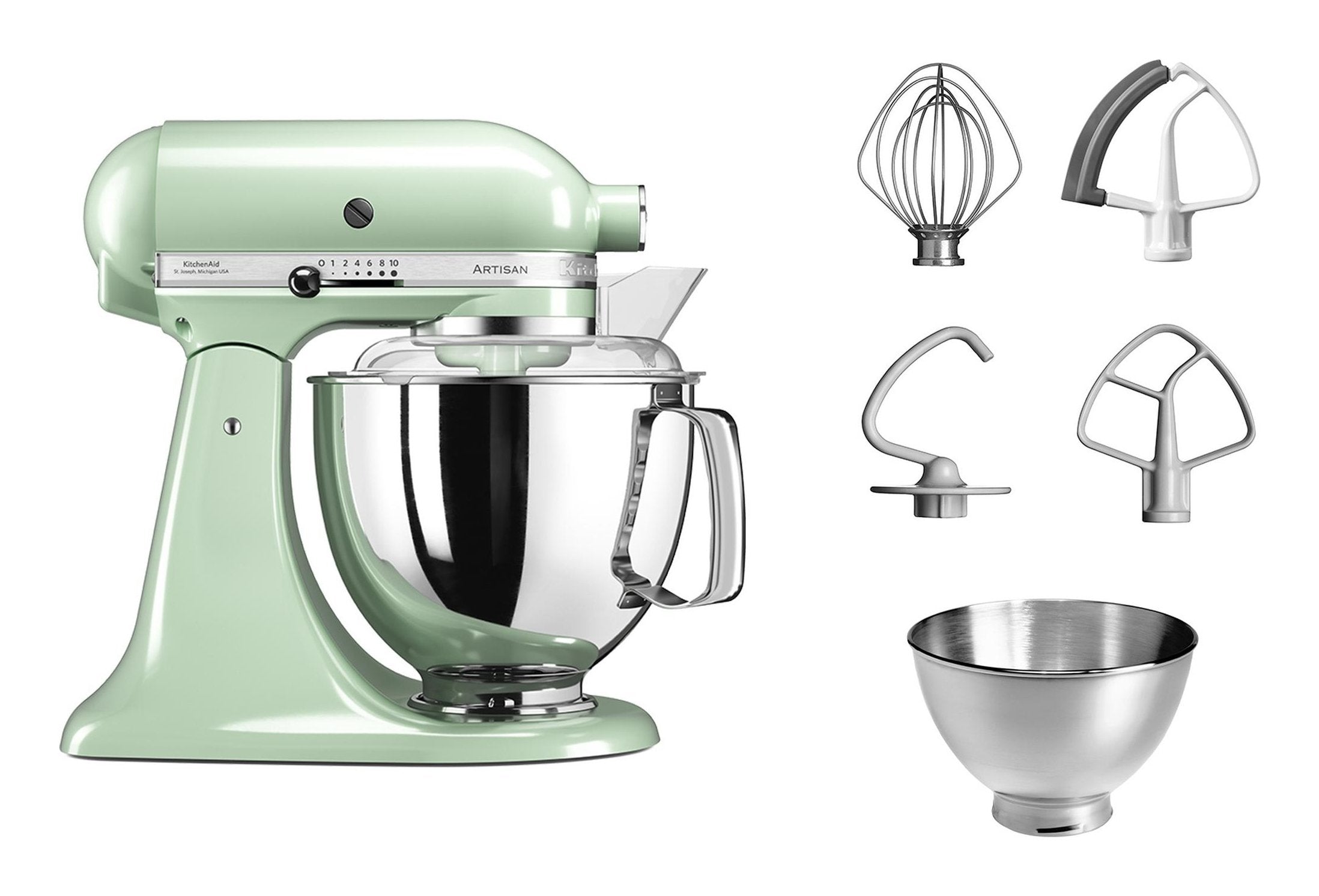 Robot De Cocina Kitchenaid Artisan  300 W 4,8 L Verde