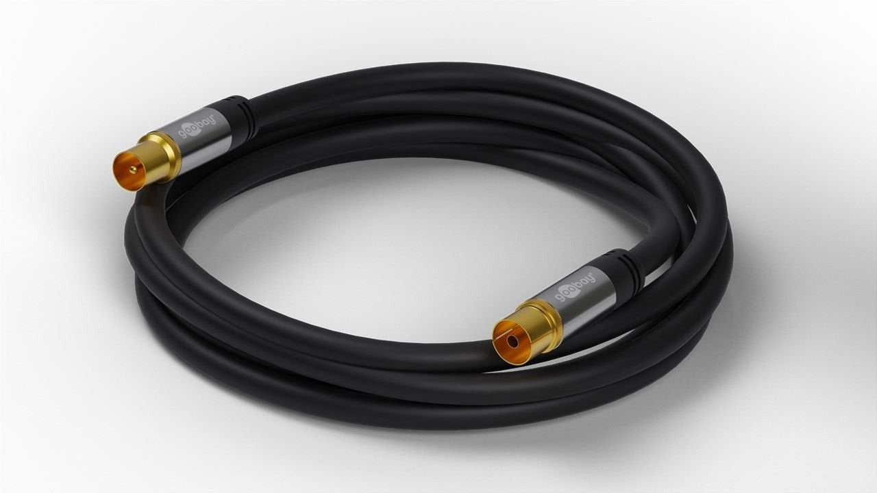 EAN 4040849703843 - Wentronic 70384 cable coaxial 5 m Negro imagen 3