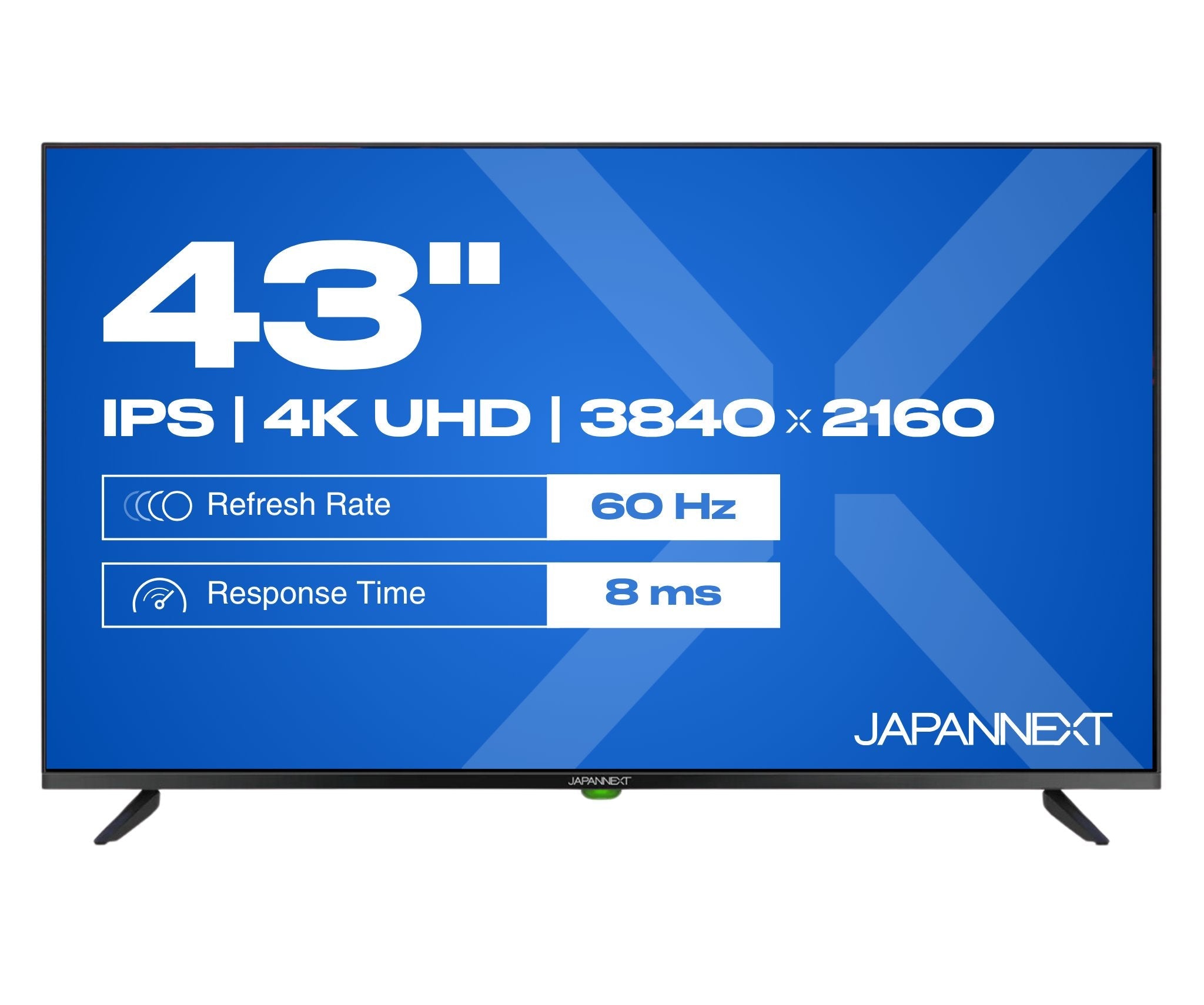 Monitor  Japannext Jn-Ips430uhd60f  43" 3840 X 2160 Pixeles 4k Ultra Hd Lcd Negro