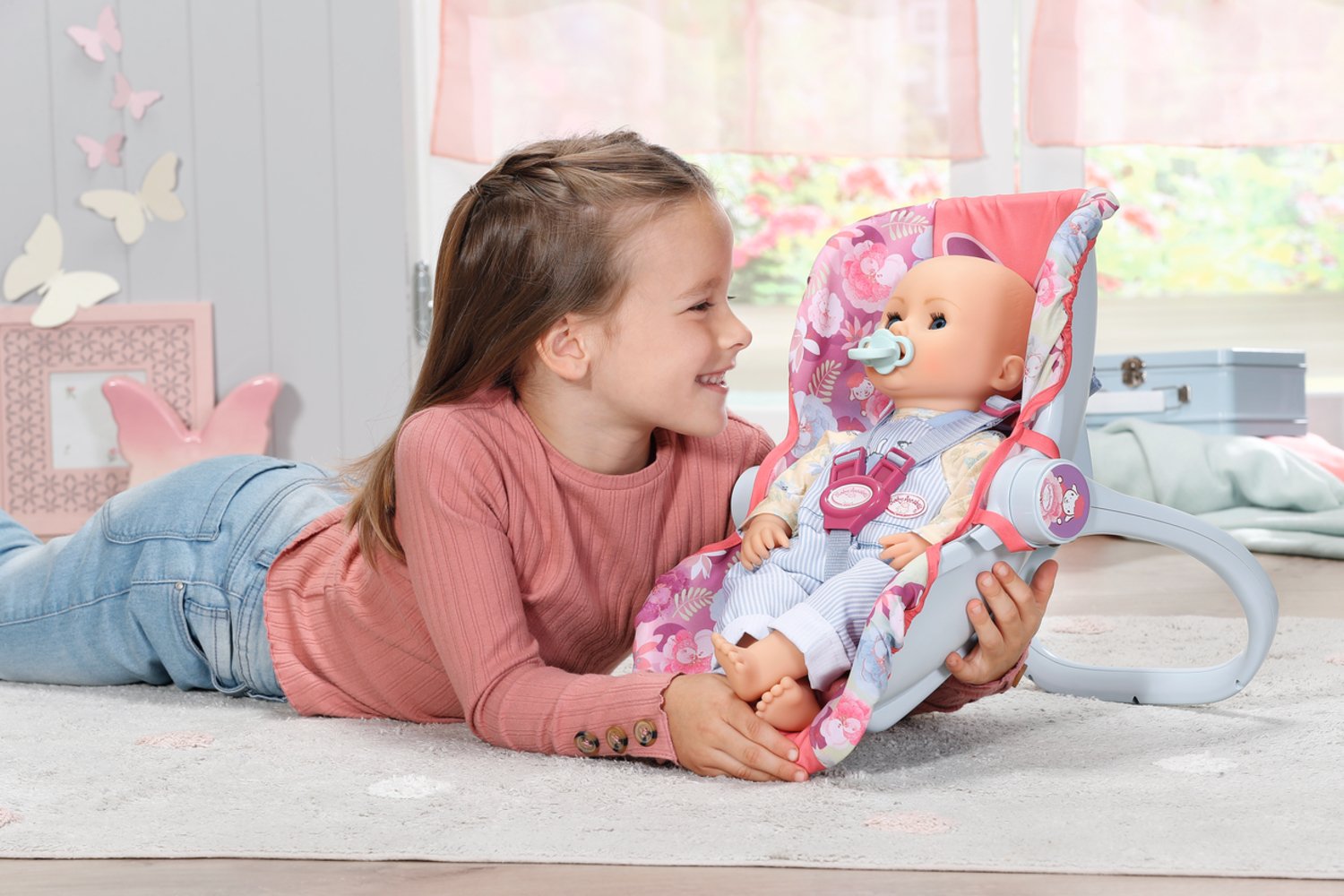 Muñeca Zapf Creation Baby Annabell® Active Babyschale, Puppenmöbel 706657