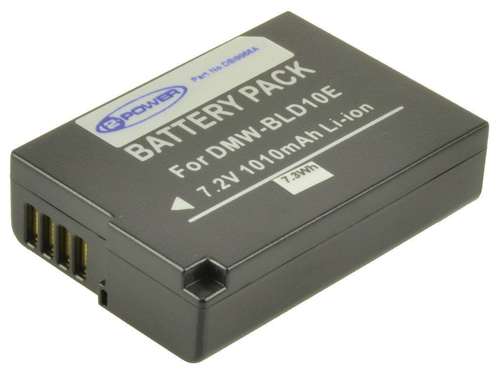 Batería  2-Power Digital  7.2v 900mah Para Panasonic Dmw-Bld10 Dbi9966a