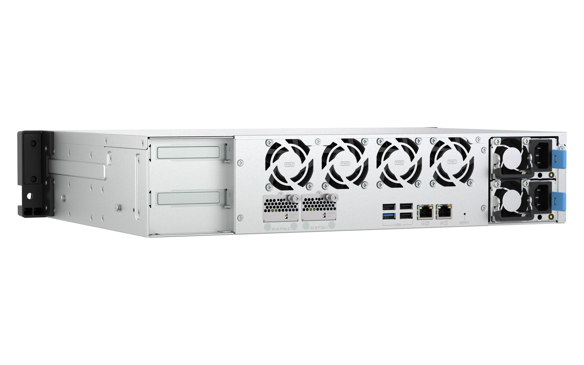 Servidor Nas  Qnap Ts-H1065eu-Rp 10 Compartimentos Montaje En Bastidor Sata-600 / Nvme Ram 8 Gb 2.5 Gigabit Ethernet 2u
