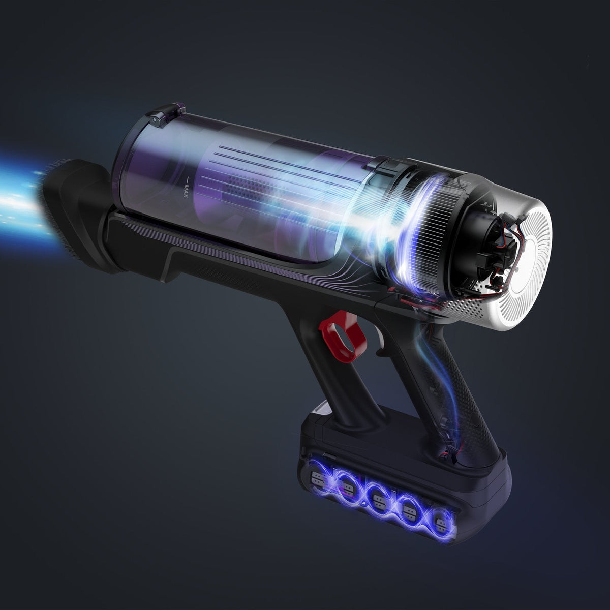 Aspirador Escoba Con Batería Rowenta X-Force Flex 9.60 Allergy Care 100w Autonomía 45 Min