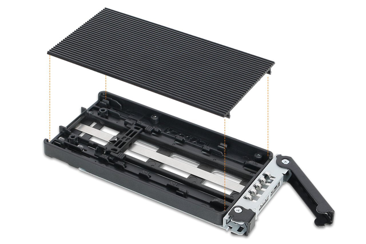 Caja Icy Dock Mb833m2k-B Para Disco Duro Externo Caja Externa Para Unidad De Estado Sólido (Ssd) Negro M.2, Chasis Intercambiable Negro, Caja Externa Para Unidad De Estado Sólido (Ssd), M.2, Sas, 32 Gbit/S, Negro