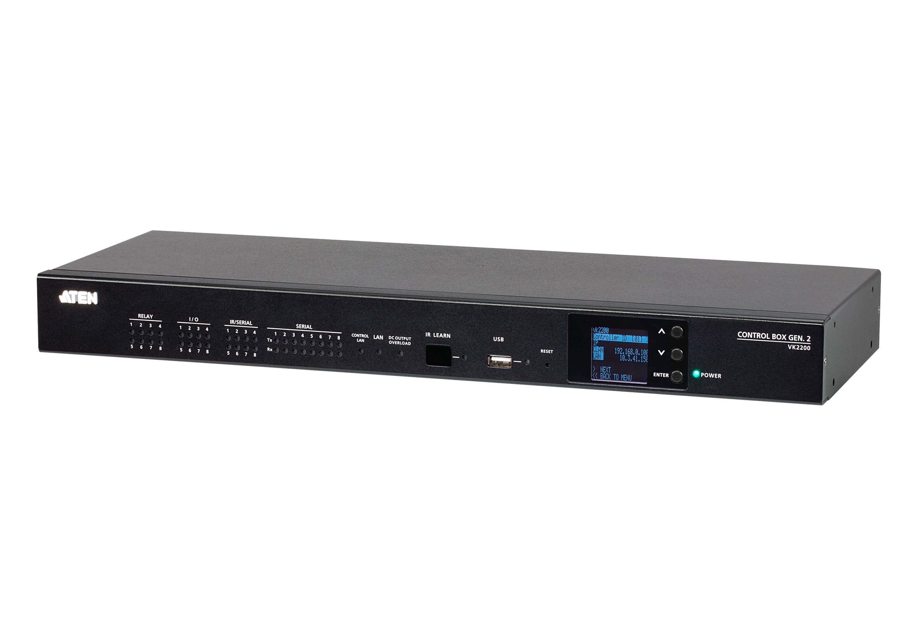 Sistema De Control Aten: Procesador De Control De Segunda Generación Con Doble Lan