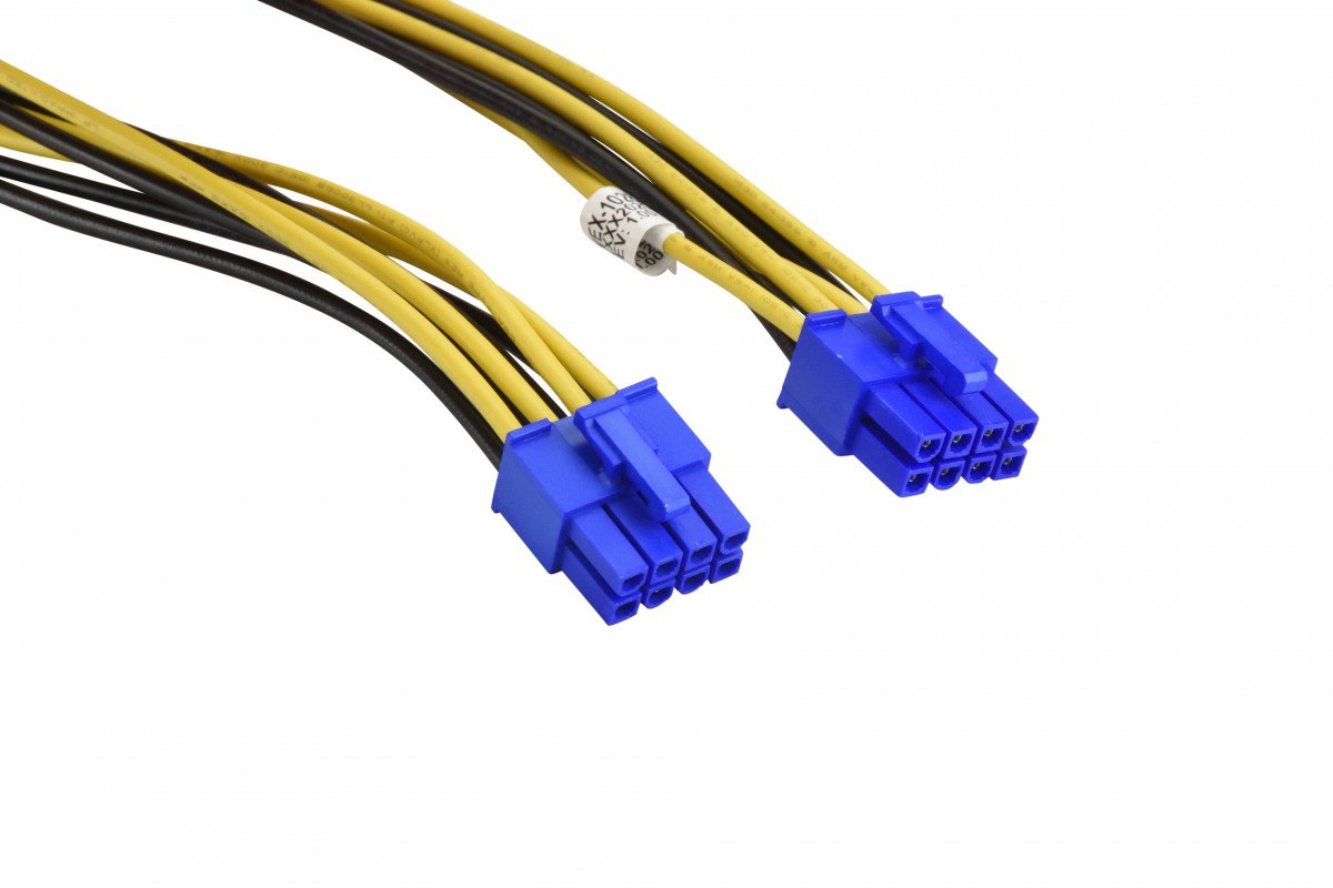Supermicro Stromcable Cbl-Pwex-1142-40 8-Polig (2x4)(W) Auf 8-Polig (2x4)(W) 30cm