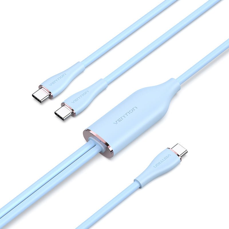 EAN 6922794774223 - Vention CTMPG cable USB USB 2.0 0,5 m USB C 2 x USB C 0,48 Gbit/s Azul imagen 1