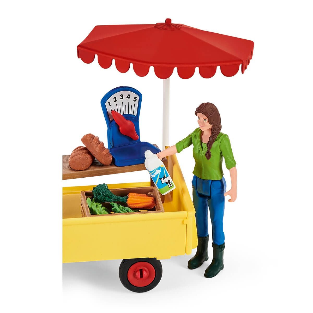 Schleich - Puesto De Granja Móvil Sunny Day (42528)