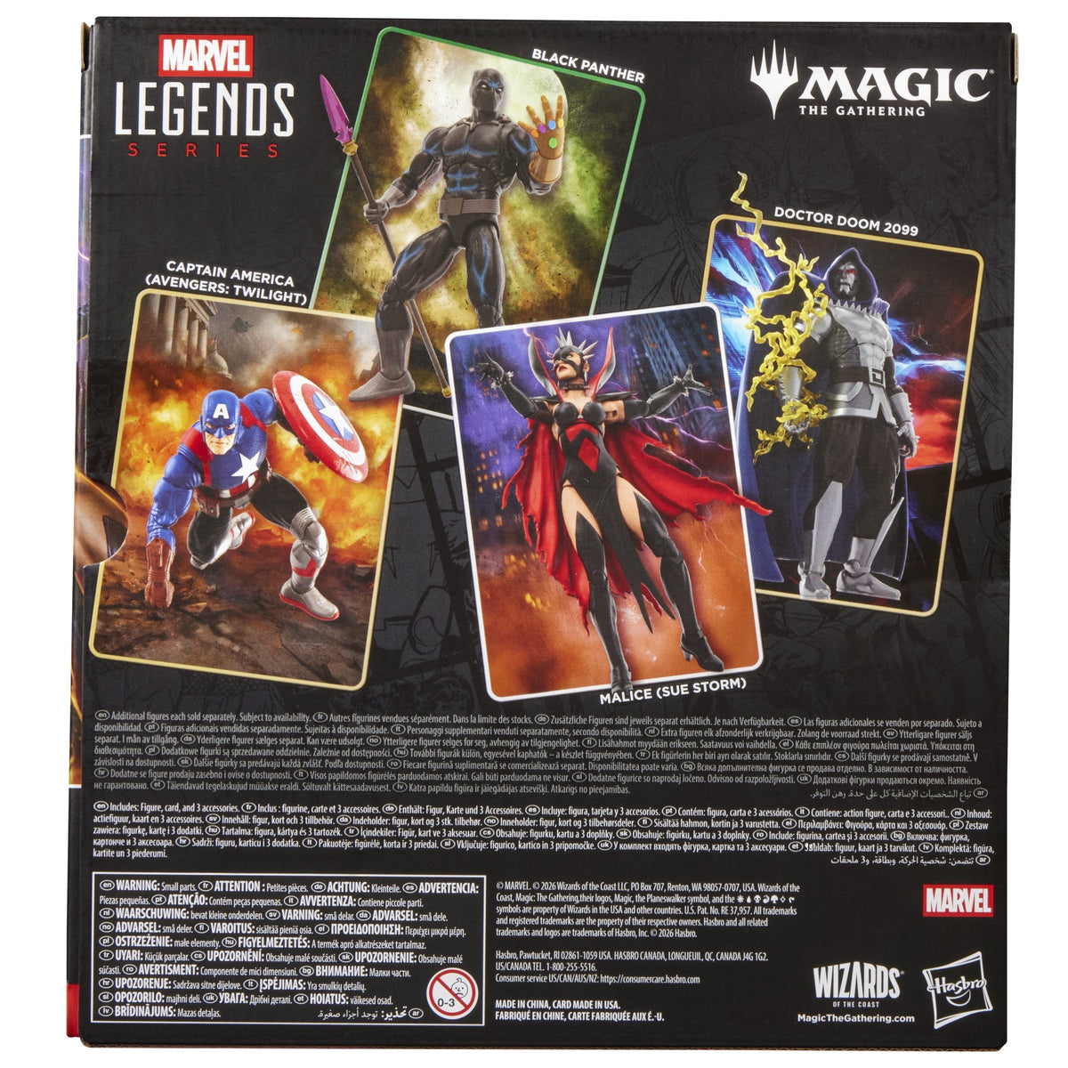 Figura Hasbro Marvel Legends Series X Magic: The Gathering Malice (Sue Storm)