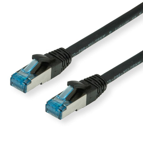 Value Cable De Red Kat.6a Class Ea S Ftp Pimf Lsoh Schwarz 1m