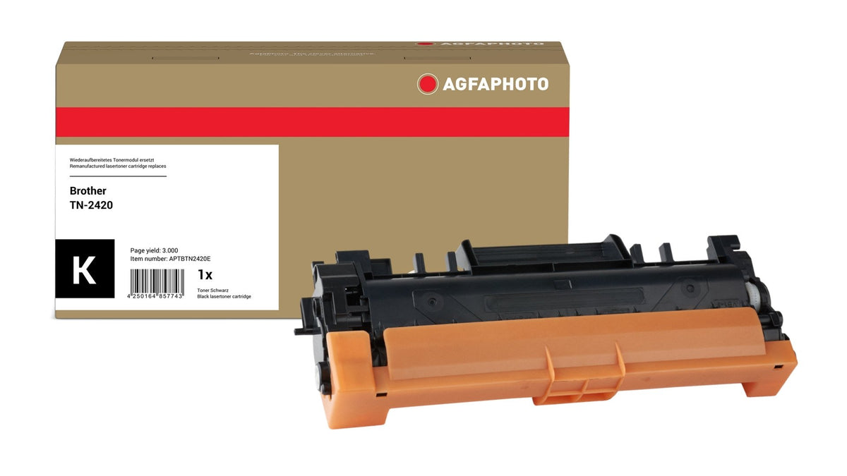 EAN 4250164857743 - AgfaPhoto APTBTN2420E cartucho de tóner 1 pieza(s) Compatible Negro imagen 1