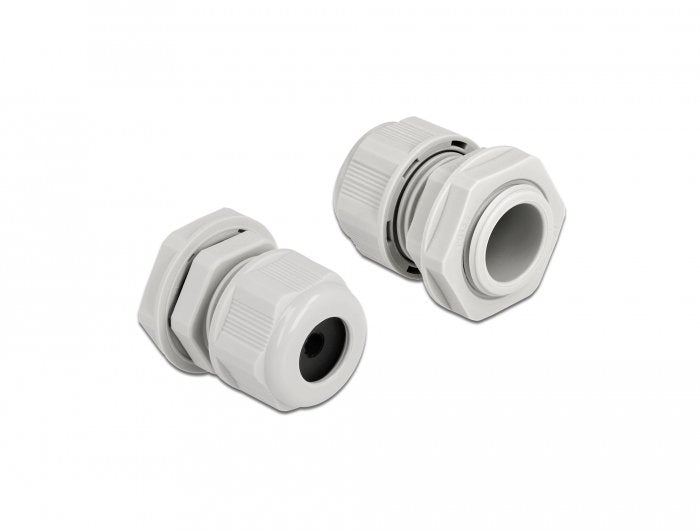 Delock 60364 Prensaestopas Pg13,5 Para Cable Redondo Gris 2 Piezas