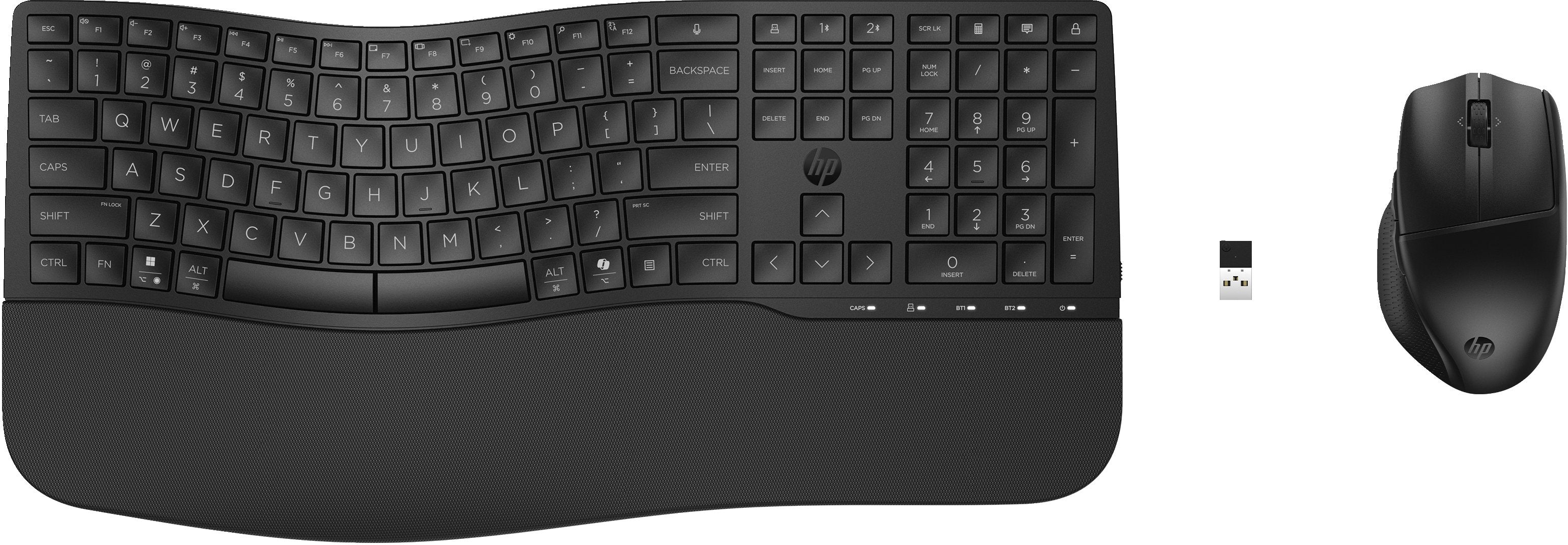 EAN 198122954667 - HP 685 Comfort Dual-Mode Keyboard and Mouse Combo teclado Ratón incluido Oficina RF Wireless + Bluetooth N imagen 2