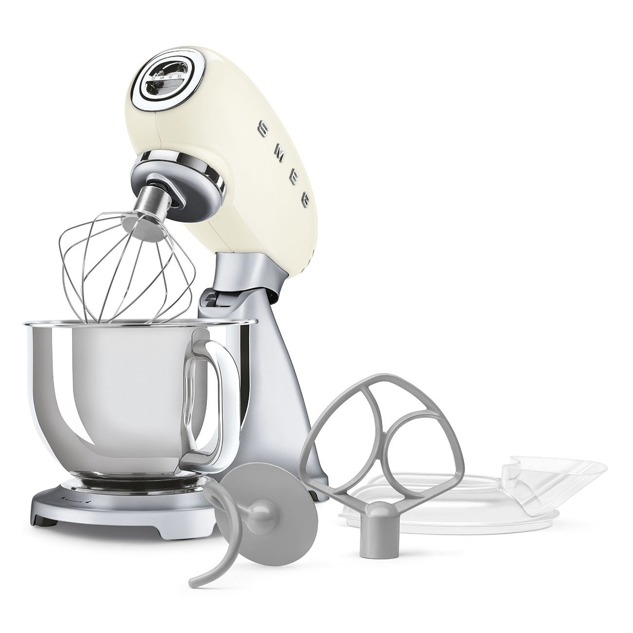 Máquina Multiusos Smeg Smf04creu, 4,8 L, 800 W, Color Crema.