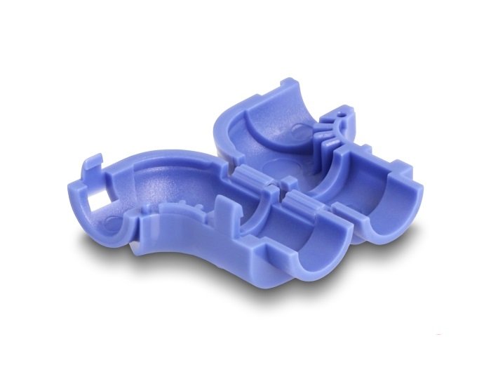 Delock 88122 Pinzas Para Cables Para Doblar, 8 Piezas Azul