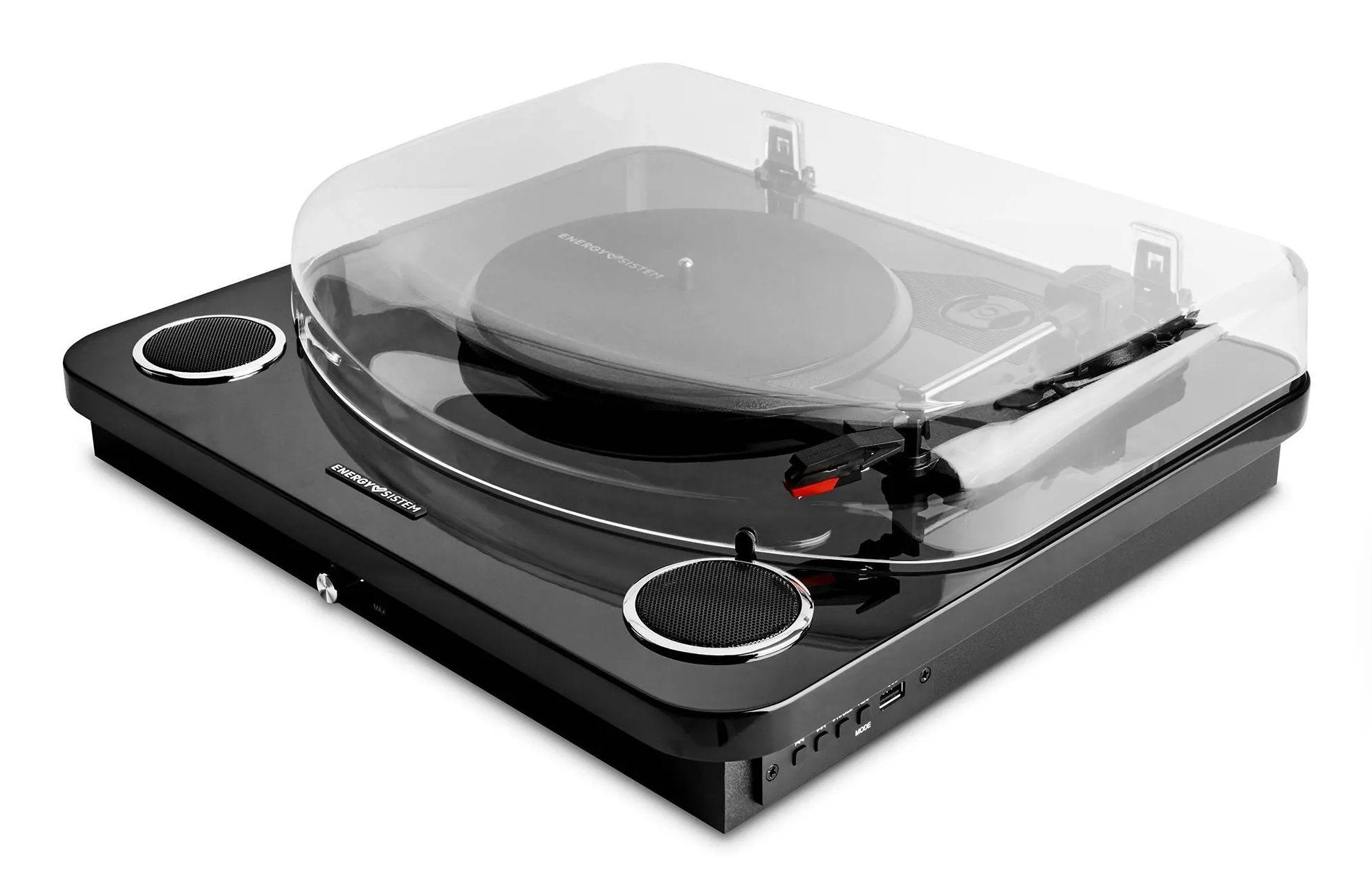 Tocadiscos Energy Sistem Bluetooth - Reproduccion Suave - Grabacion Usb - Acabado En Bambu - Compatible Con 33/45/78