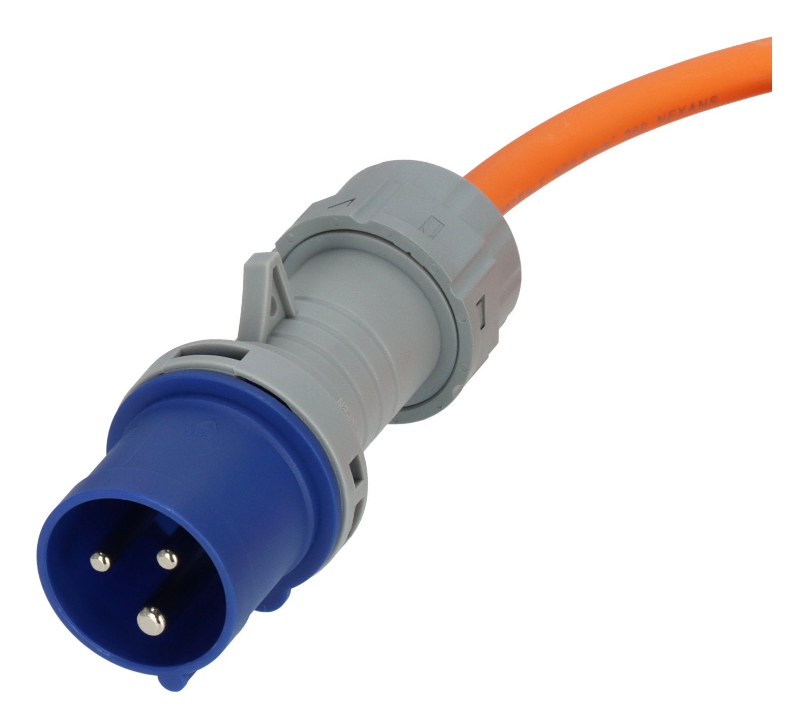EAN 4007123702084 - Brennenstuhl 1167650425 base múltiple 25 m 1 salidas AC Exterior Naranja imagen 2