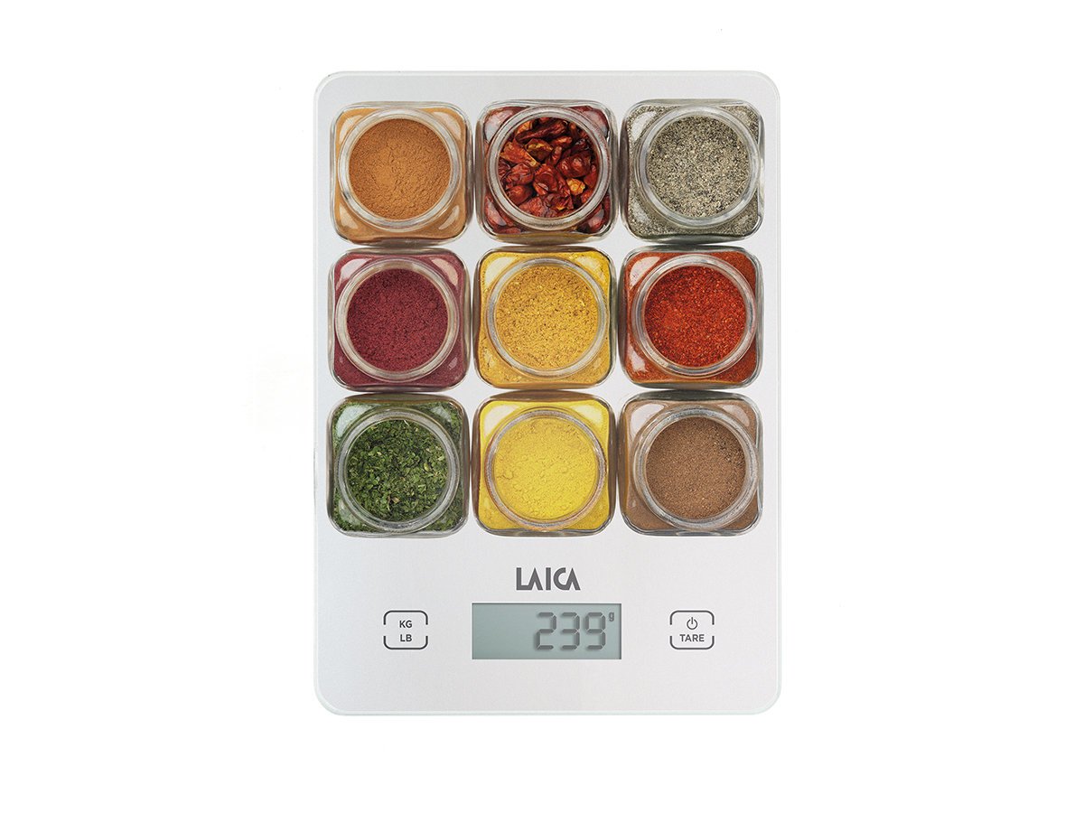 Báscula De Cocina Laica Ks1040 5kg Blanco