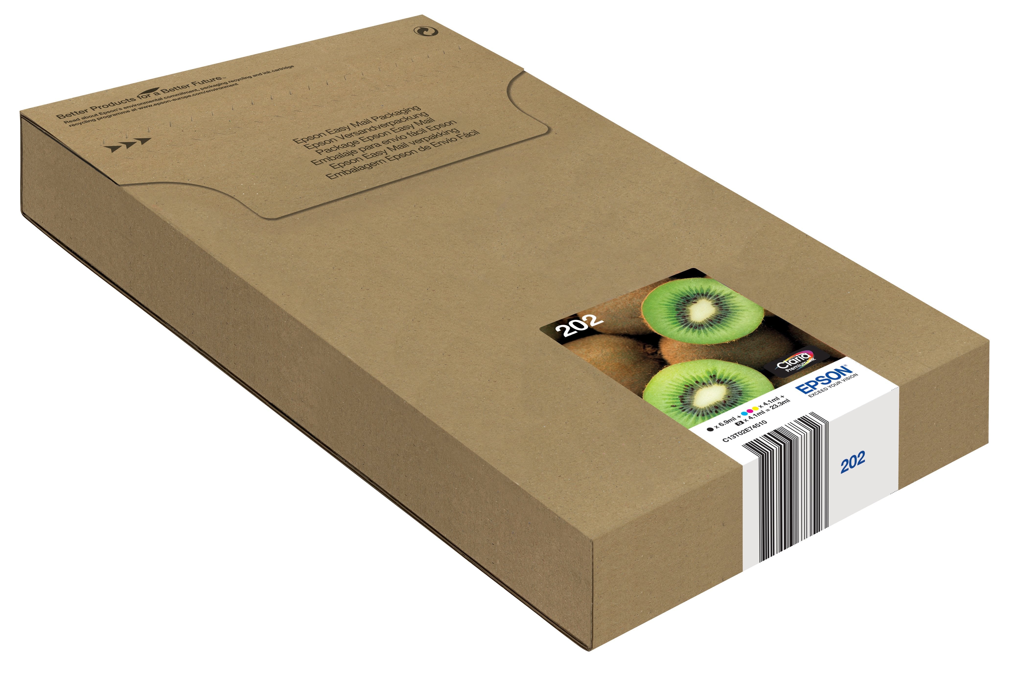 Multi 5-Colours 202 Ink Easymail