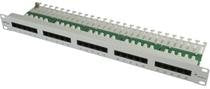 Telegärtner Patchfeld 48,26cm (19") Isdn/Tel 1he Mppi25-H