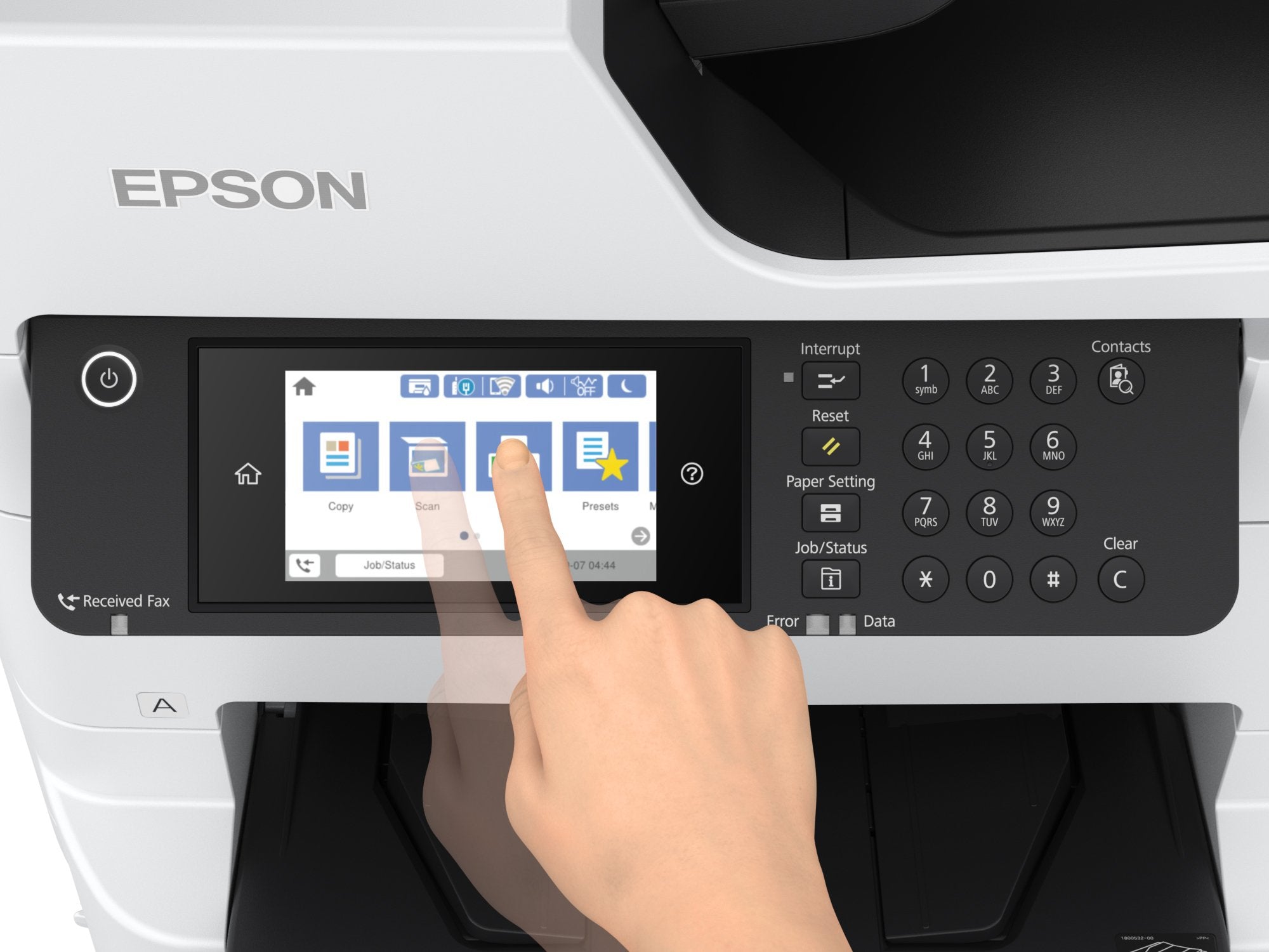 Impresora Epson Workforce Pro Rips Wf-C879r, Inyección De Tinta, Impresión A Color, 4800 X 1200 Dpi, A3, Impresión Directa, Blanco