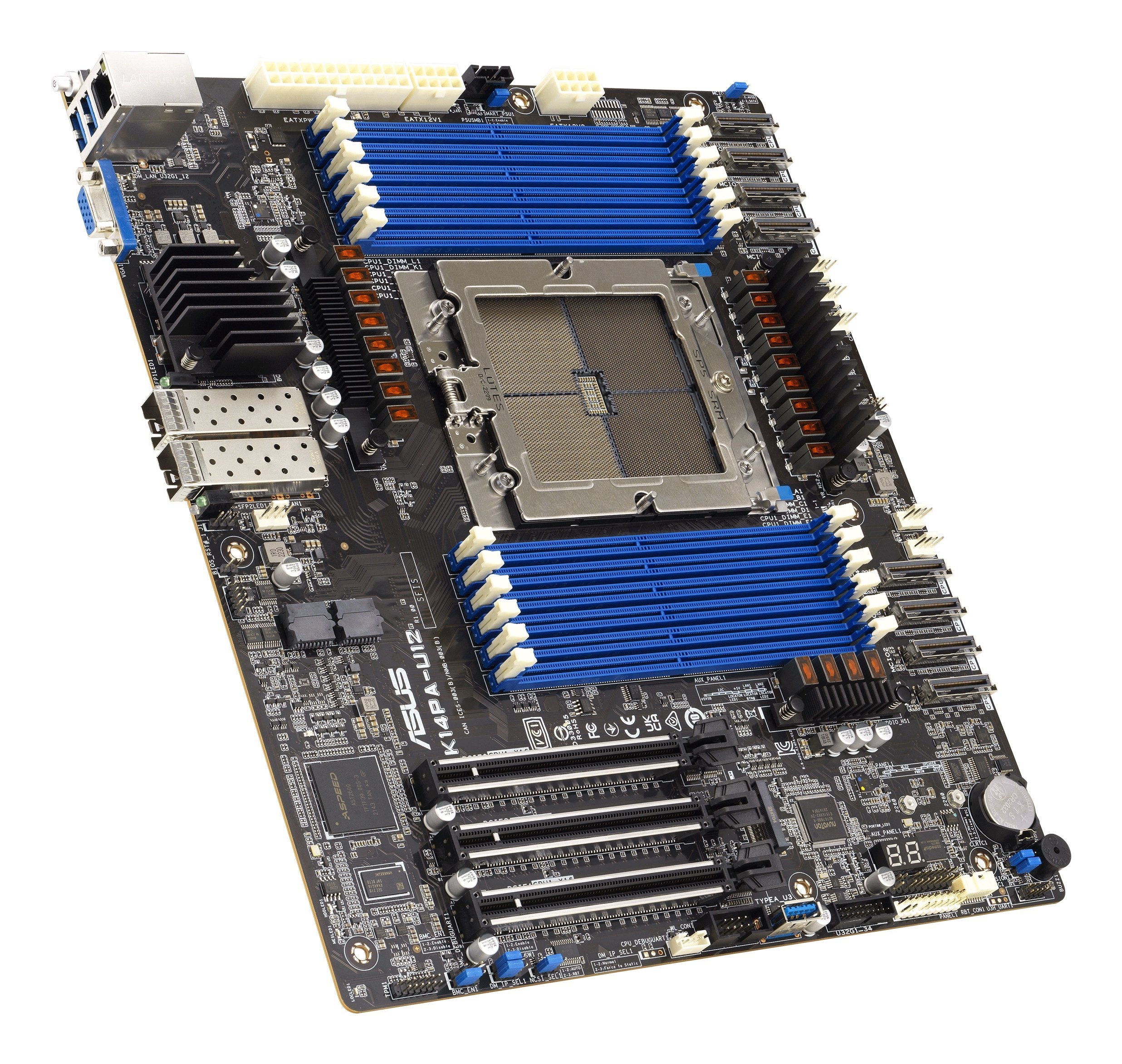 EAN 4711387343524 - ASUS K14PA-U12/ASMB11 Socket SP5 SSI CEB imagen 1