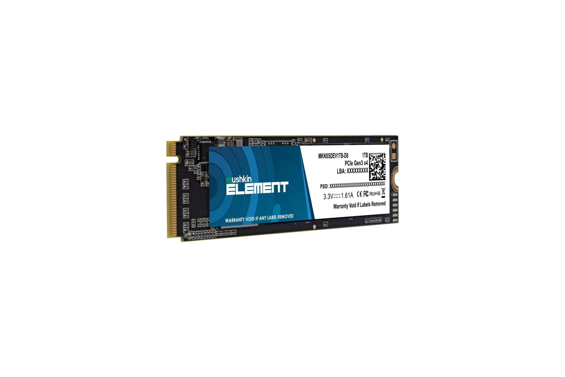 Ssd Mushkin Element M.2 1tb Pcie Gen3x4 Nvme