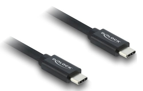 Delock Koaxiales Usb 40 Gbps Cable Usb Pd 3.1 240 W 1 M