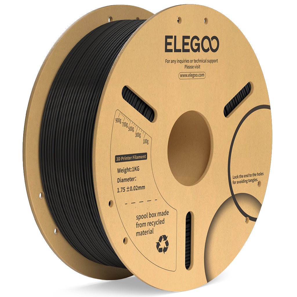Filament Elegoo Pla Plus Noir Ø1,75mm - 1kg