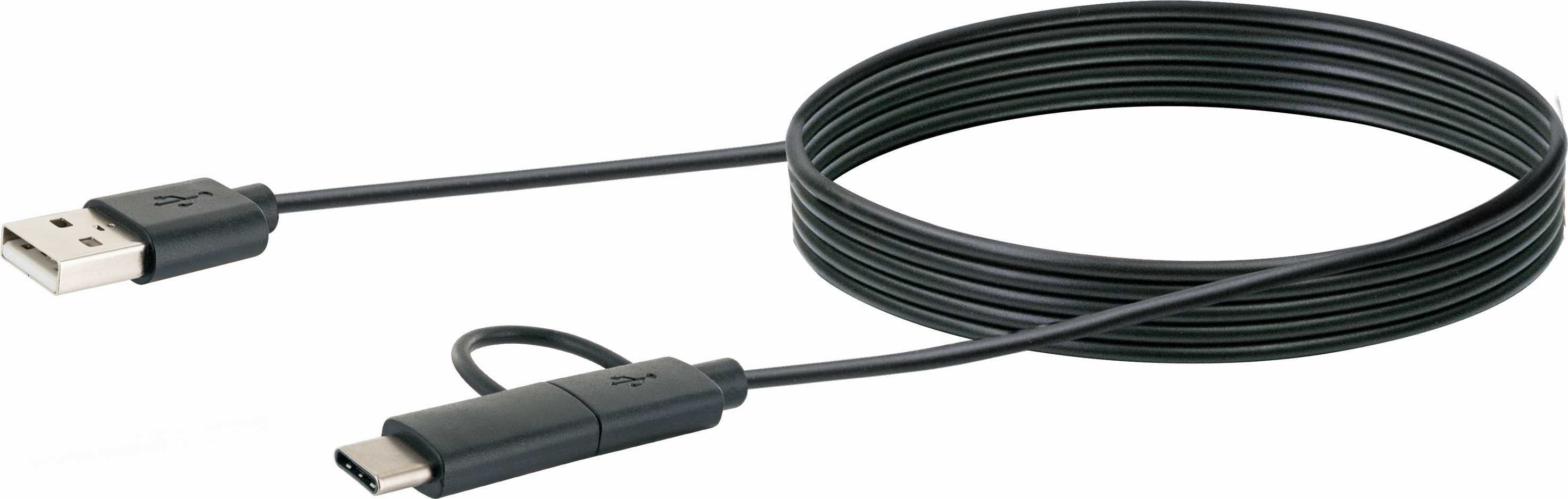 Cable Multiadaptador Usb 3.1 Schwaiger Usb 3.1 C 1m, Sw