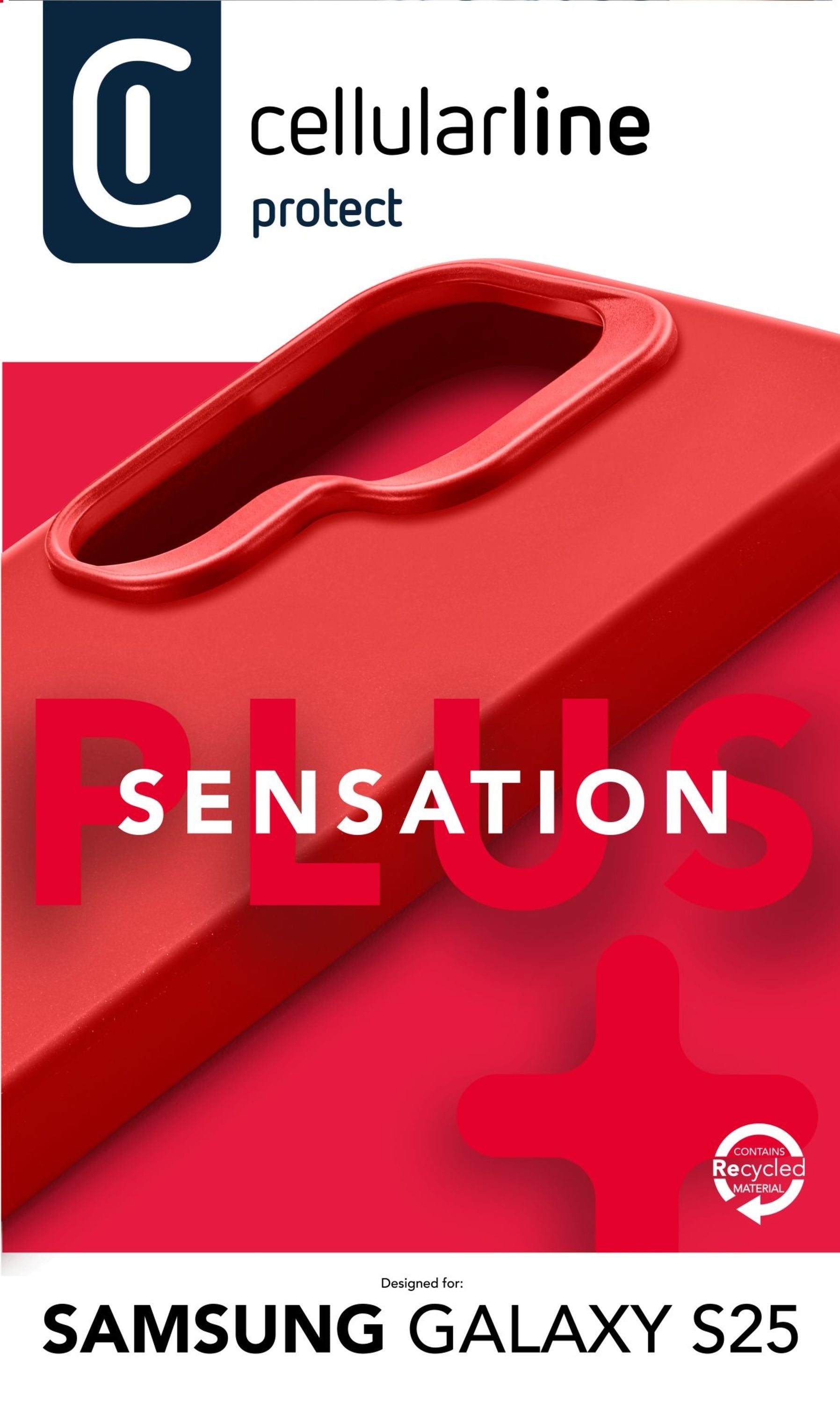 Funda Sensation Para Samsung S25 Rojo
