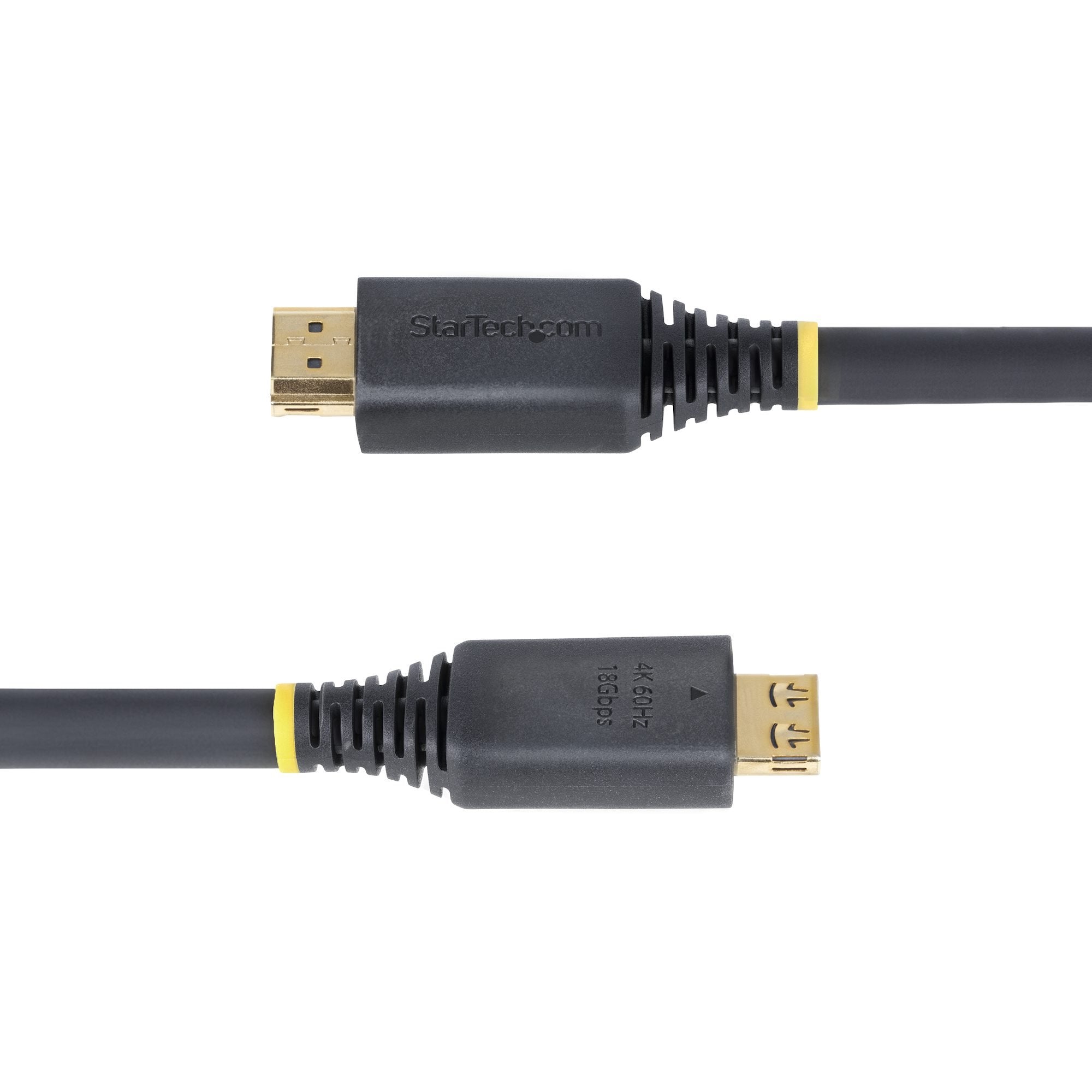 Cable Startech.Com High Speed Hdmi Hdmi Macho A Hdmi Macho 7 M Blindado Negro Sin Halógenos Pasivo Admite 4k60hz Soporte 1440p (Uwqhd) A 144hz 1080p Hasta 240hz