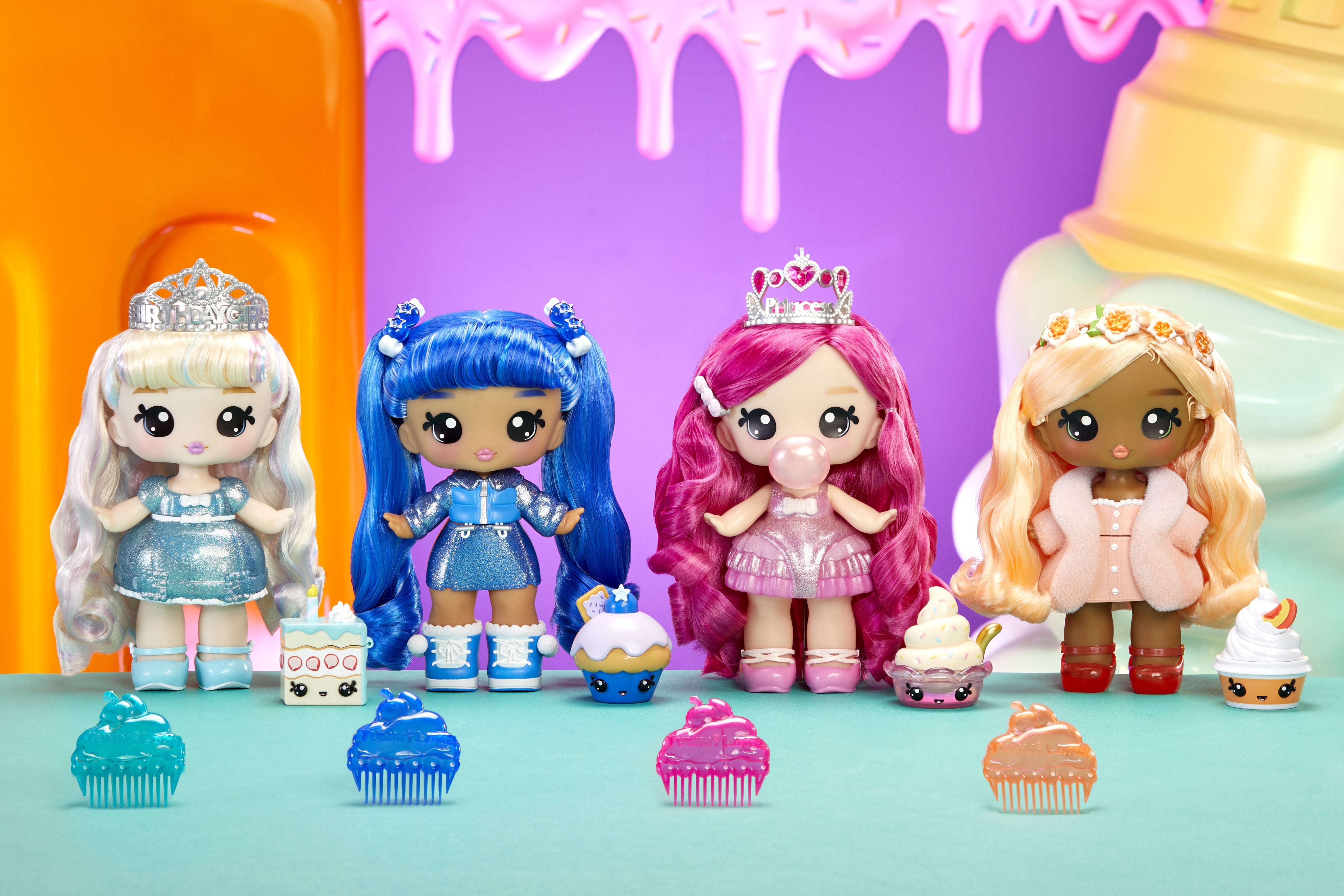 EAN 0035051120797 - MGA Entertainment Yummiland Large Doll + Lipgloss Pet- Piper Peach imagen 3