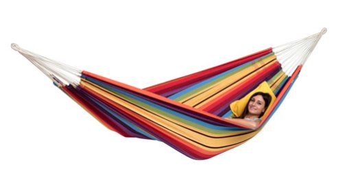 Hamaca De Camping  Amazonas Hammock Barbados Rainbow Az-1018160, Az-1018160