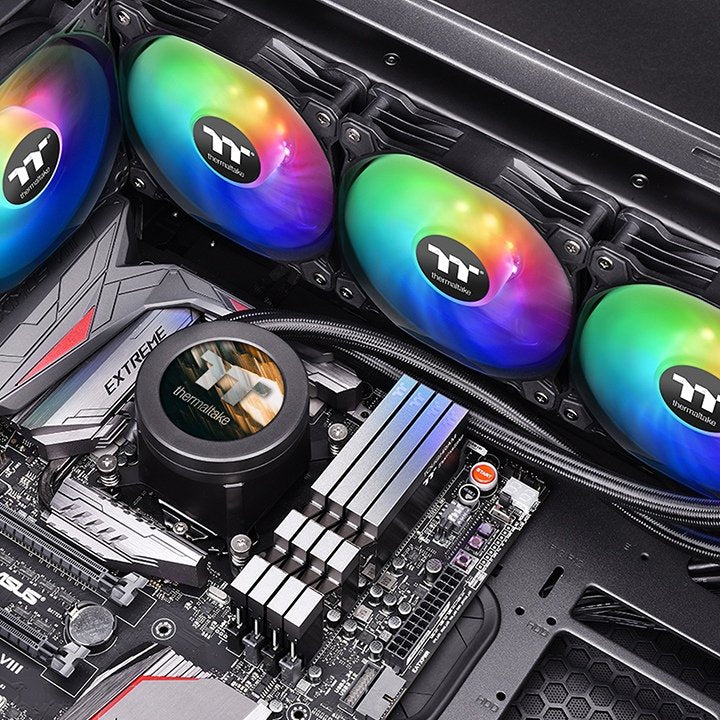EAN 4713227534253 - Thermaltake Floe Ultra 360 RGB Procesador Sistema de refrigeración líquida todo en uno 12 cm Negro 1 piez imagen 5