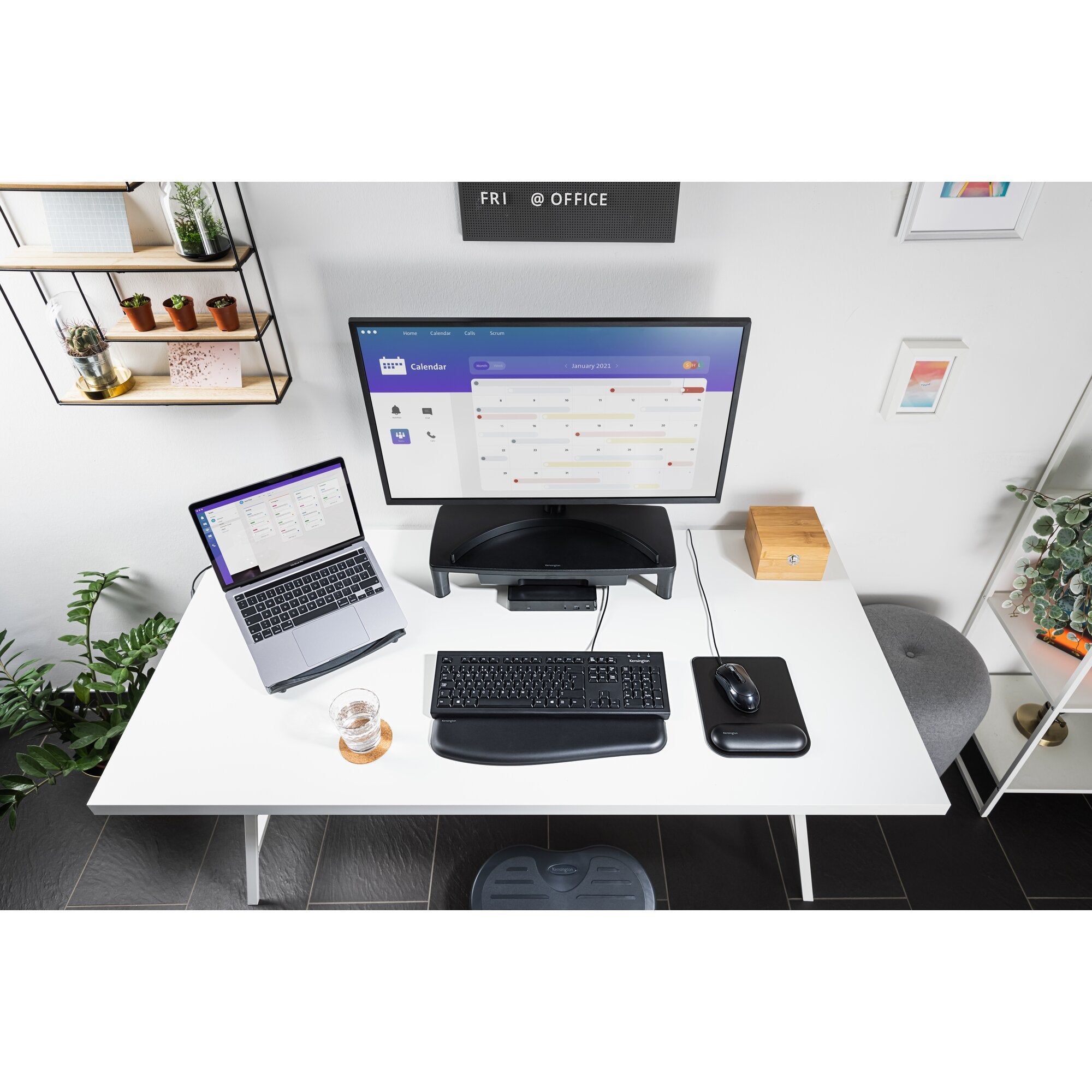 Kensington Kb100 Eq, Teclado Negro, Distribución Fr K63727fr