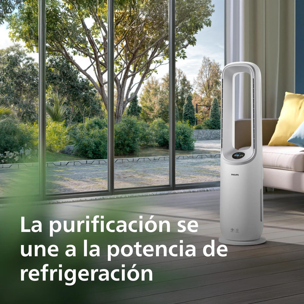 EAN 8720389019395 - Philips AMF765/10 purificador de aire 70 m² 47 dB 40 W Blanco, Gris imagen 13