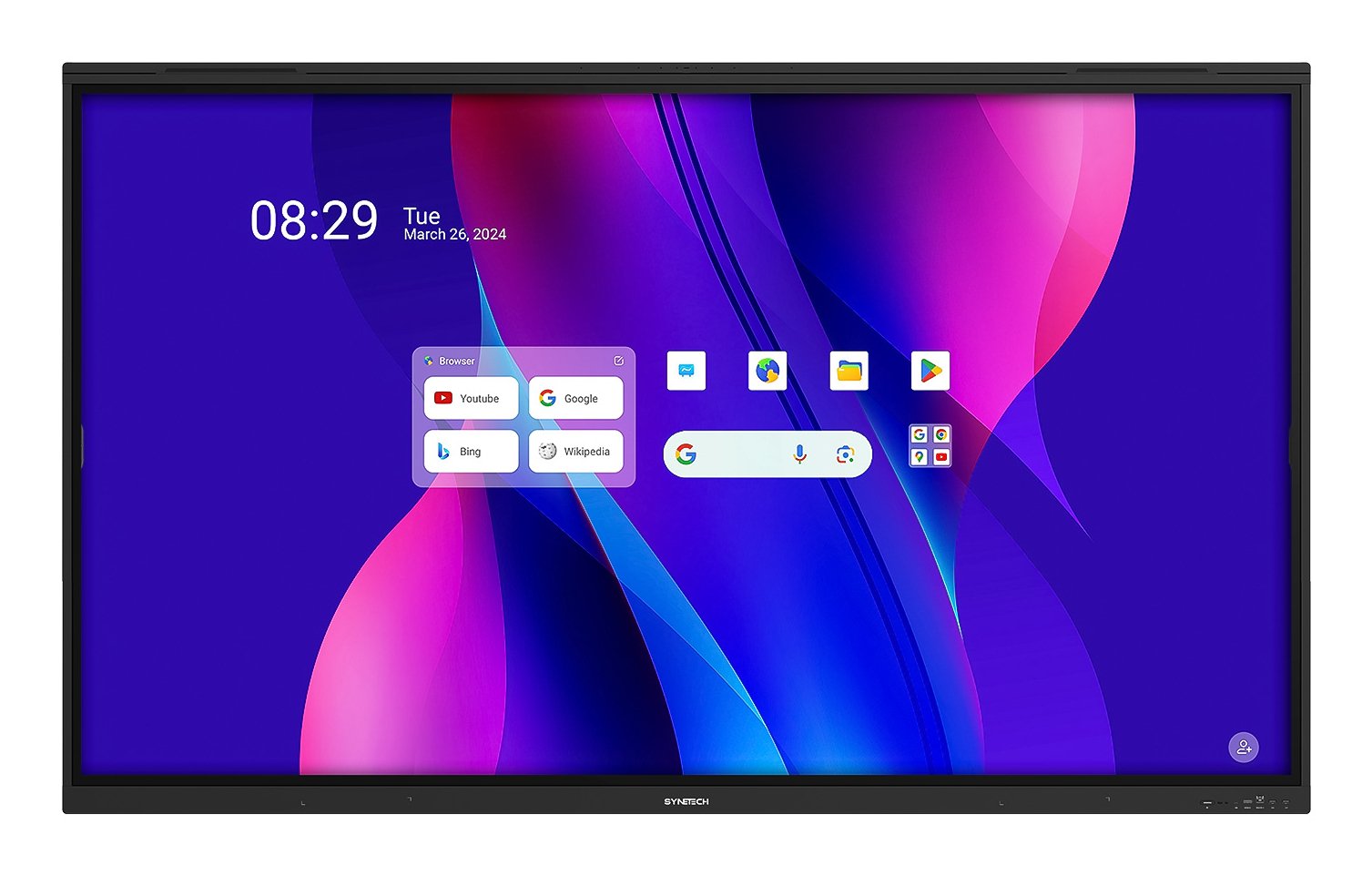 EAN 8436609123307 - Synetech Taurus Panel plano interactivo 190,5 cm (75") LCD Wifi 450 cd / m² 4K Ultra HD Negro Pantalla tá imagen 1