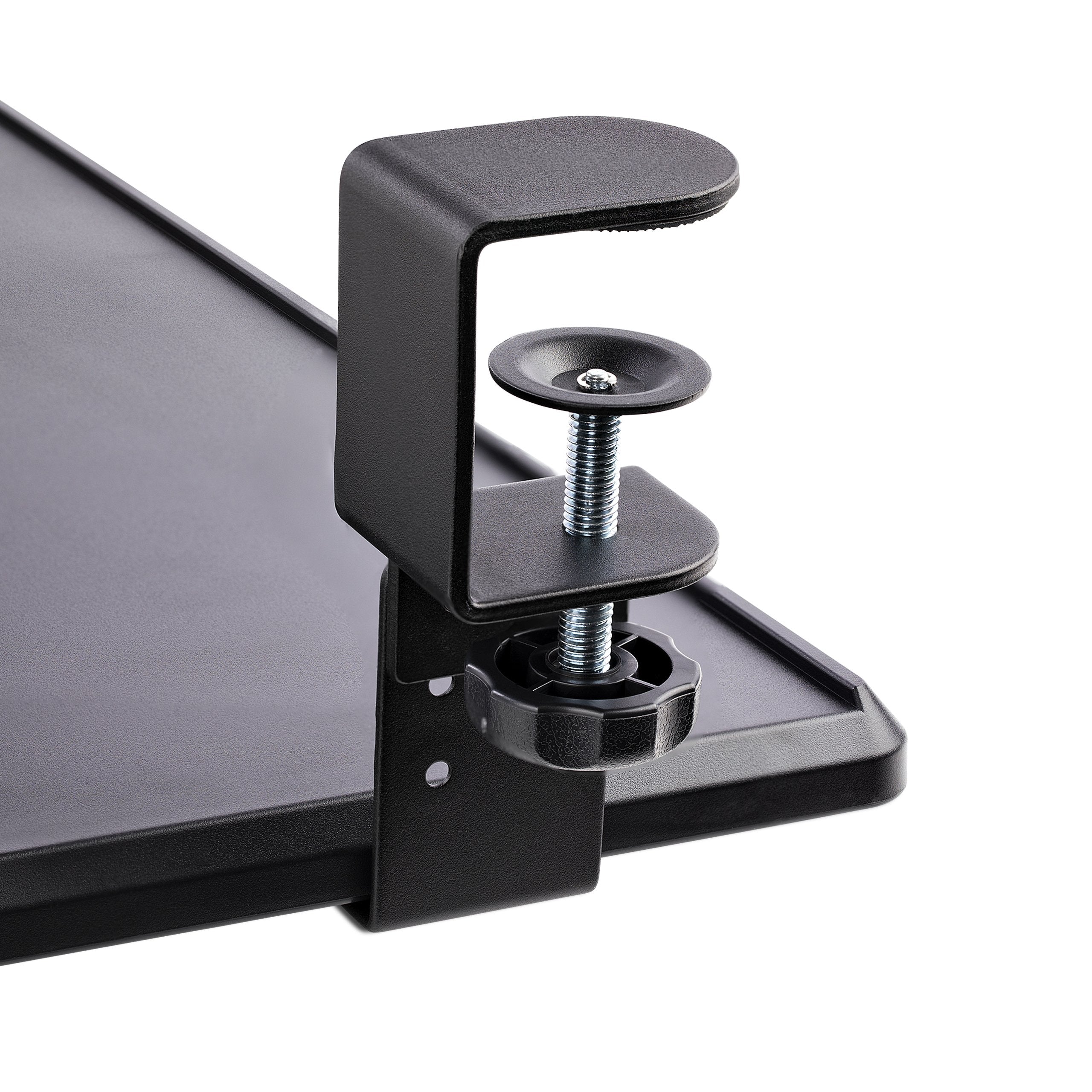 Startech.Com Teclado-Tray-Clamp1 Estacion De Trabajo Sentado O De Pie