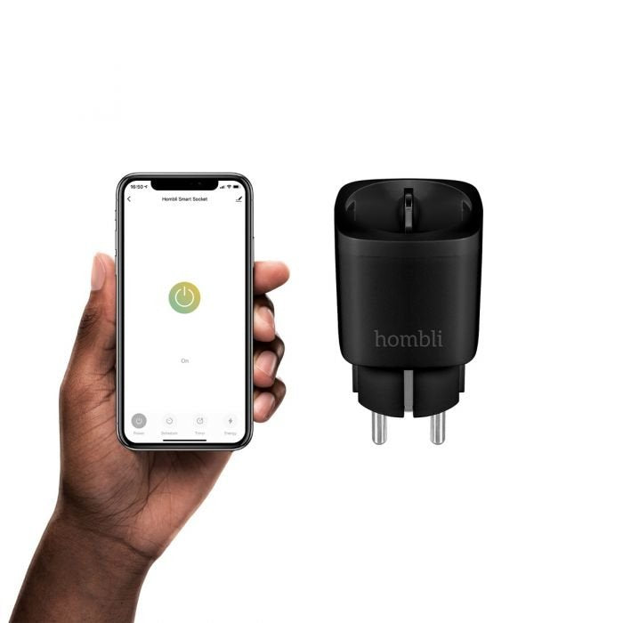 Hombli Hbss-0100 Enchufe Inteligente 3680 W Negro