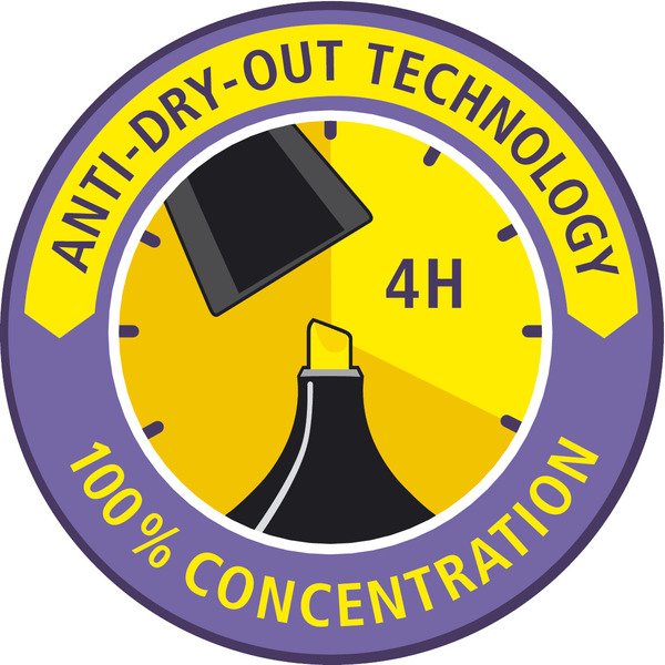 Stabilo Marcador Fluorescente Luminator Verde Caja 5 Ud